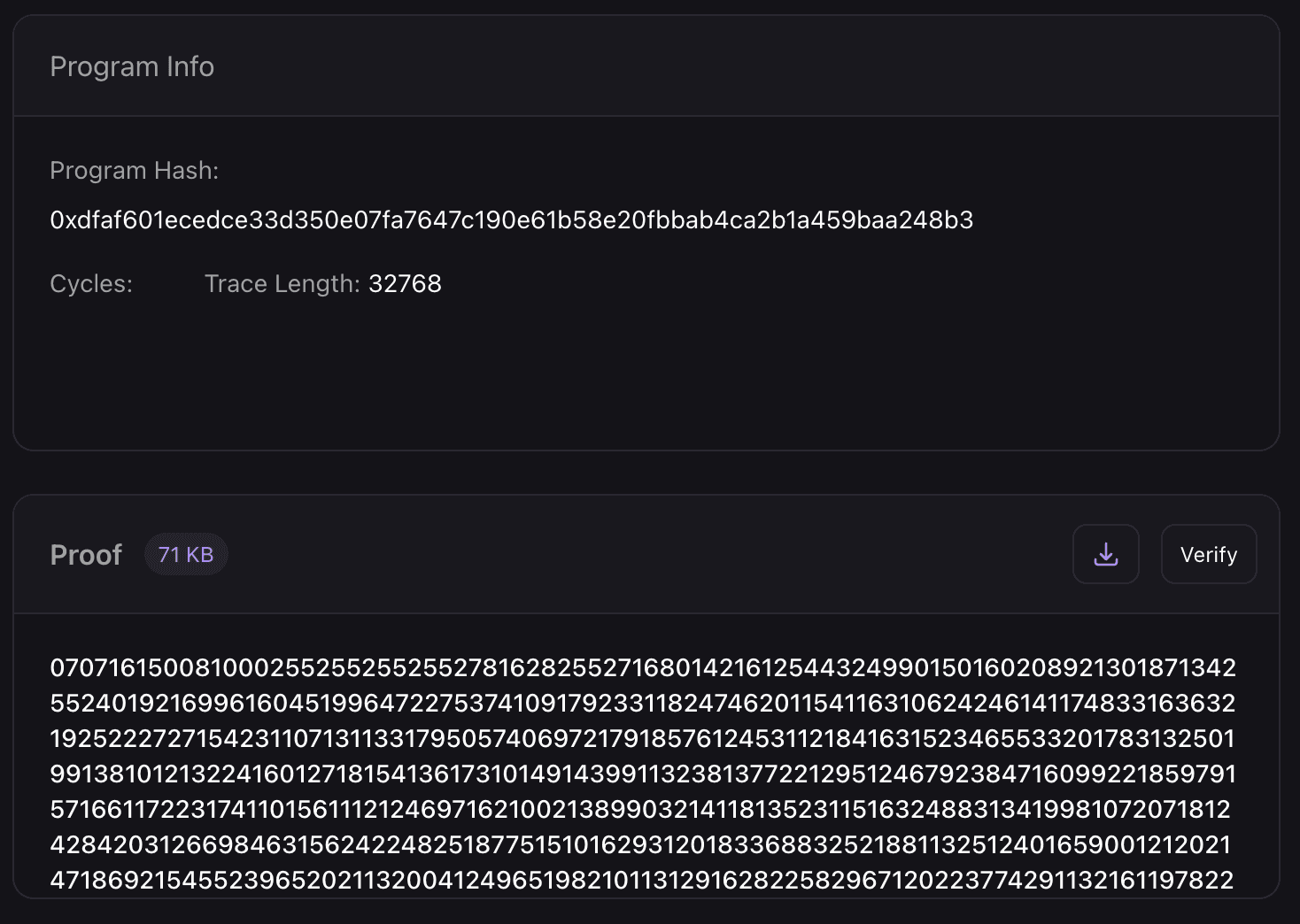 Polygon Miden interface